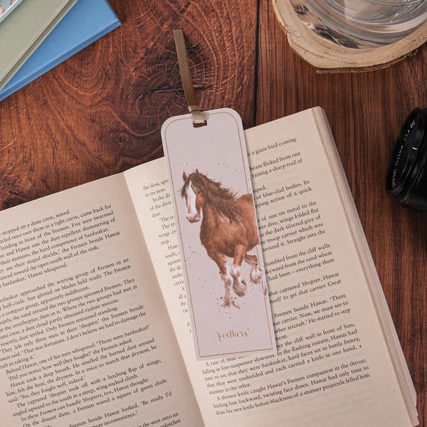 'Feathers' Bookmark by Wrendale Designs