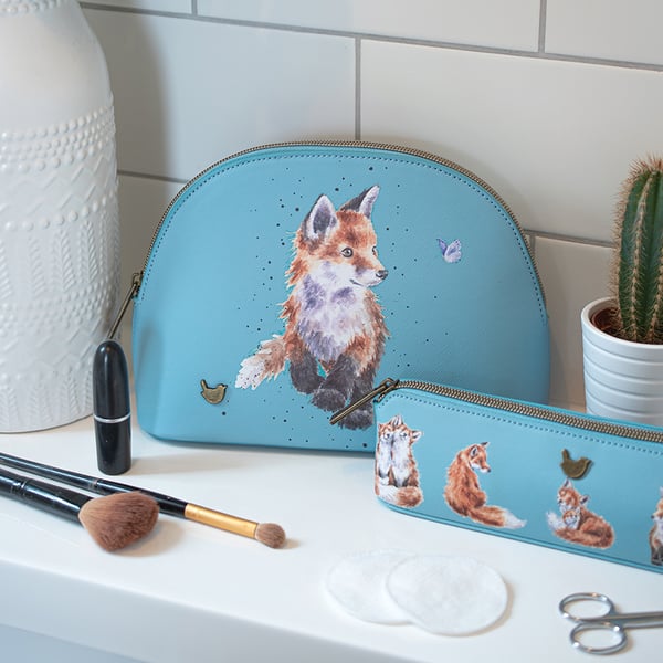 Keep your make-up, toiletries and brushes organised in a gorgeous cosmetic bag from Wrendale Designs