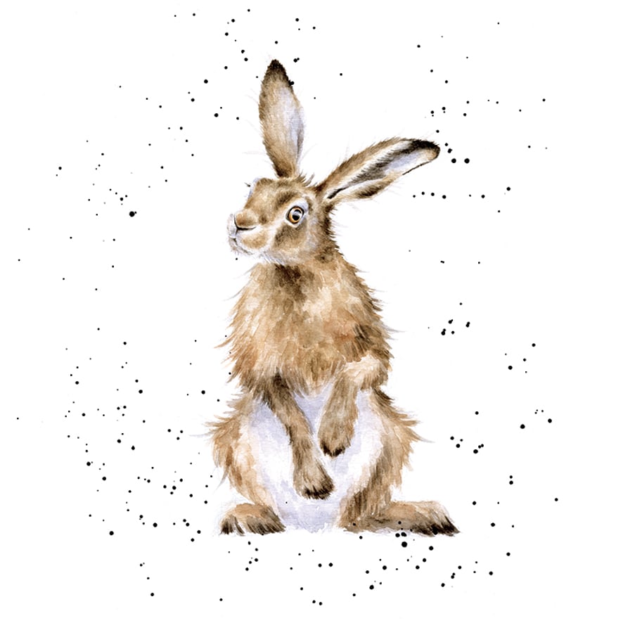 Wrendale hare painting