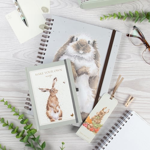 Wrendale Designs the hare and the bee bullet journal