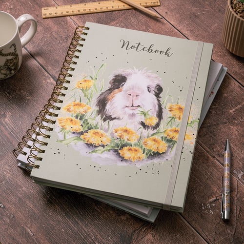 'Dandy Day' Large notebook by Wrendale Designs