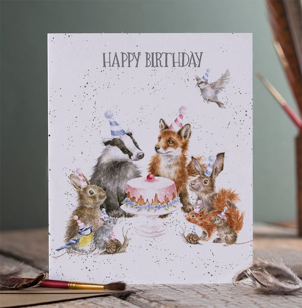Occasion card by Wrendale Designs to celebrate a birthday