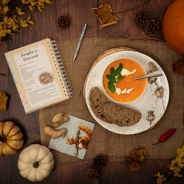 Pumpkin and Ginger Soup 
