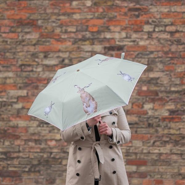'Hare and the bee' umbrella by Wrendale Designs