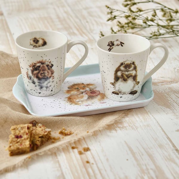 Mug and tray sets