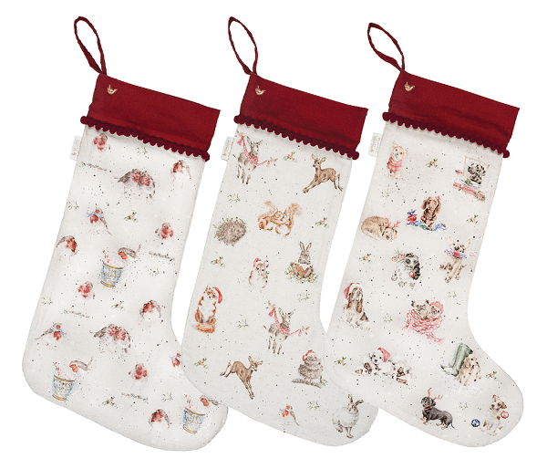 Wrendale Christmas stockings